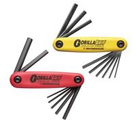 Bondhus, GORILLAGRIP HF16, 12522 Lot de 2 clés hexagonales pliantes