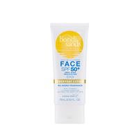 Bondi Sands - Lotion visage SPF 50+ sans parfum - Lotion visage imperméable et hydratante avec SPF50+ pour les peaux sensibles, 75 ml.