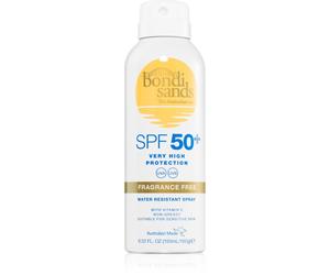 Bondi Sands SPF 50+ Fragrance Free spray solaire protecteur SPF 50+ 160 g