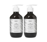 BONDIBOOST HG Duo Shampooing + Après-shampooing [300 ml chacun] - Améliore l'apparence des cheveux clairsemés - Volumateur + Hydratant + Nourrissant - Sans sulfate/paraben, pour femme/homme