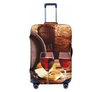BONDIJ Housse de protection anti-poussière pour valise de 45,7 à 81,3 cm, Noir , L