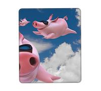 BONDIJ Tapis de souris en caoutchouc antidérapant en forme de cochons 3D - Tapis de souris décoratif