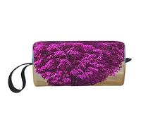BONDIJ Trousse de maquillage de voyage, trousse de toilette portable, grande capacité en forme d'arbre en forme de cœur, sac de rangement multifonctionnel, blanc, taille unique, BLANC, One Size