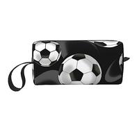 BONDIJ Trousse de maquillage de voyage, trousse de toilette portable, grande capacité, sac de maquillage de voyage noir, sac de rangement multifonctionnel, blanc, taille unique, BLANC, One Size