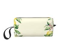 BONDIJ Trousse de maquillage de voyage, trousse de toilette portable, grande capacité, sac de maquillage de voyage, sac de rangement multifonctionnel, blanc, taille unique, BLANC, One Size
