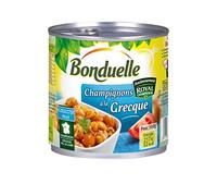 BONDUELLE - Champignons De Paris À La Grecque Boîte 400G - Lot De 4 - Livraison Gratuite