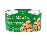 Bonduelle Champignon émincé sans sulfite - Les pots de 2x115g