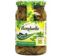 Bonduelle factices 6 x italien Vert grains 330 g Bocal en verre prêt à emporter partout.