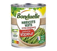 Bonduelle Haricots verts extra fins bonduelle cuits vapeur - La boîte de 440g