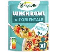 BONDUELLE - Lunch Bowl à l'Orientale - Plat Préparé - Ingrédients d'Origine 100% Naturelle - Prêt à Déguster - Nutri-Score B - Sachet de 250 g