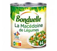 BONDUELLE - Macédoine De Légumes 4/4 530G - Lot De 4