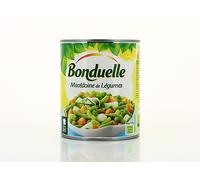 BONDUELLE - Macédoine de Légumes Extra-Fine Prête à Déguster, Bocal 530g - Lot de 4