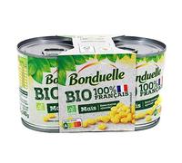 Bonduelle - Maïs Bio Savoureux sans sucre ajoutés, Pack 2 x 280g