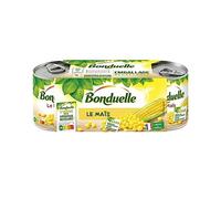 Bonduelle - Maïs De Qualité Supérieure, Sans Pesticides, Boîte 420g - Lot De 4