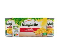 BONDUELLE - Maïs Doré Savoureux sans sucre ajouté, Conserve 420g
