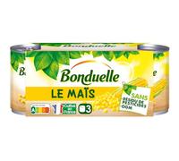 Bonduelle Maïs sans Résidu de Pesticides, Le Pack de 3, 420g
