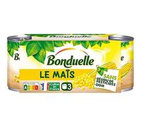 Bonduelle Maïs sans Résidu de Pesticides, Le Pack de 3, 420g