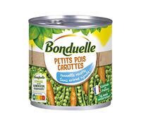 Bonduelle Petits Pois & Carottes 265 g – Lot de 4