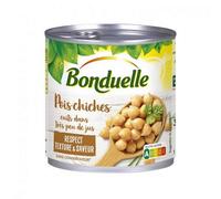 BONDUELLE - Pois Chiches Cuits Dans Très Peu De Jus 265G - Lot De 4 - Vendu Par Lot