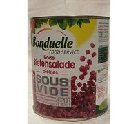 Bonduelle Rode Salade de souches blokjes sous vide 2295 g (salade de betteraves rouges en cubes - sous vide)