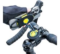 Bone Bike Tie Connect Kit 2 - Magnétique, Support Téléphone Vélo | Silicone amortissant et anti-rayures, rotation à 360°, fixation rapide pour vélo de route et VTT, 4,7-7,2"