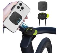 BONE Bike Tie Connect Kit 3 - Sticker, Support téléphone vélo magnétique Universel pour Potence, Rotation 360°, libération Rapide, Verrouillage sécurisé, Antichoc, Compatible Smartphones 4,7"-7,2"
