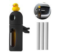 BONE Car Diffuser Clip 2, Diffuseur de Parfum Voiture à Remplir | Parfum Réglable, Lavable et Facile à Changer, Patti Duck