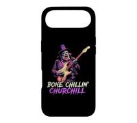 Bone Chillin' Churchill Vampire Jouant de la Guitare Alt Britannique Coque pour iPhone Air