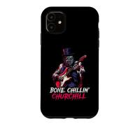 Bone Chillin' Churchill Zombie Guitare Britannique Alt UK Coque pour iPhone 11