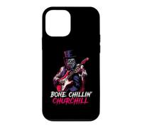 Bone Chillin' Churchill Zombie Guitare Britannique Alt UK Coque pour iPhone 12 Mini
