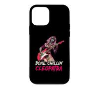 Bone Chillin' Cléopâtre Jouant de la Guitare égyptienne Horreur égyptienne Coque pour iPhone 12 Mini