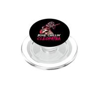 Bone Chillin' Cléopâtre Jouant de la Guitare égyptienne Horreur égyptienne PopSockets PopGrip pour MagSafe