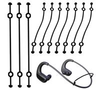 Bone Conduction Headphone Straps - Silicone Adjuster | Anti-Slip Bands