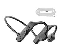 Bone Conduction Headphones - Open Ear 5.0 Sports Headset, Lightweight Sweatproof Earphones for Running & Cycling, Wireless Sports Headphones with Built-in for Driving & Hiking