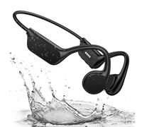 Bone Conduction Swimming Headphones, Bluetooth 5.4 Waterproof Earphone, Built-in MP3 32G Memory, MP3 Player IPX8 Waterproof, Bone Conduction Headphones for Swimming, Surfing, Running