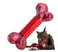 Bone Dog Chewing Toy, Aggressive Chewer Stick, 8.31x3.5x1.85 Inches Teeth Cleaning Bone, Sturdy Puppy Supplies for Home Living Room Bedroom Yard Parks Dorm Outdoor Apartment Pet Play and Mouth Care