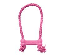Bone goodie kong chiot avec corde - os en caoutchouc naturel avec corde de coton - Nettoyage de dents pour m cher pour les chiots en culture - po