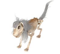 Bone Hound - Skeleton Pet Model, effrayant chien réplique | Figurine d'horreur de détail de cheveux, décor de cour, mais style étrange et incarne le design de mode contemporain et augmente votre avec