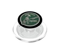 Bone-ified Friends Funny Squelette propriétaire de Chien Papa Maman Pun Blague PopSockets PopGrip pour MagSafe