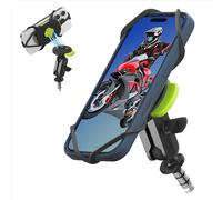 BONE Moto Tie Connect Kit 3 - Fork Stem - Support téléphone Moto magnétique pour Tige de Fourche, Rotatif 360°, Amovible, système Anti-Chocs, Compatible Smartphones 4,7-7,2"