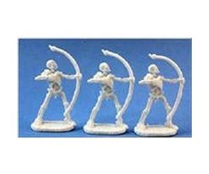 Bone Skeleton Warrior Archer (3) Faucheuse miniature G