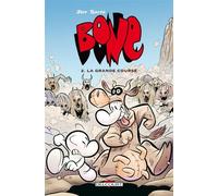 Bone T02 - La Grande course La Grande Course - Version couleur - Jeff Smith - Delcourt - broché - Comics