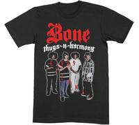 Bone Thugs N Harmony - "E. 1999" T-shirt Homme/Femme Unie RO3087 (S) (Noir)
