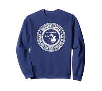 Bonecrusher Donne Un Coup de Pied au Blason de la Classe ouvrière Sweatshirt, Unisexe pour Adultes, Bleu Marine, XL