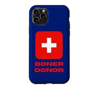 Boner Donor Life Guard Cross Saving Lives with Humour Coque pour iPhone 11 Pro