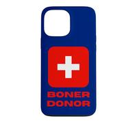 Boner Donor Life Guard Cross Saving Lives with Humour Coque pour iPhone 13 Pro Max