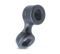 Boners Anneau pénien et séparateur de testicules – Gris