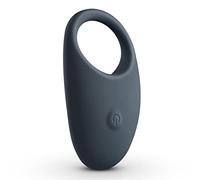 Boners Anneau pénien Intense vibrant rechargeable étanche silicone gris