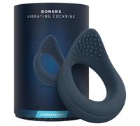 Boners - anneau vibrant pour pénis (bleu)