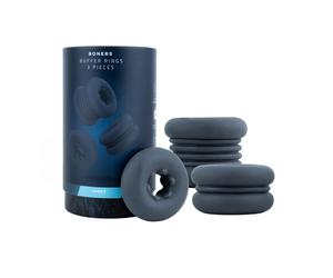 Boners - Anneaux de butée 3 pièces - Bleu